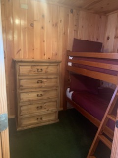 BUNK ROOM HAS 2 SETS OF BUNK BEDS